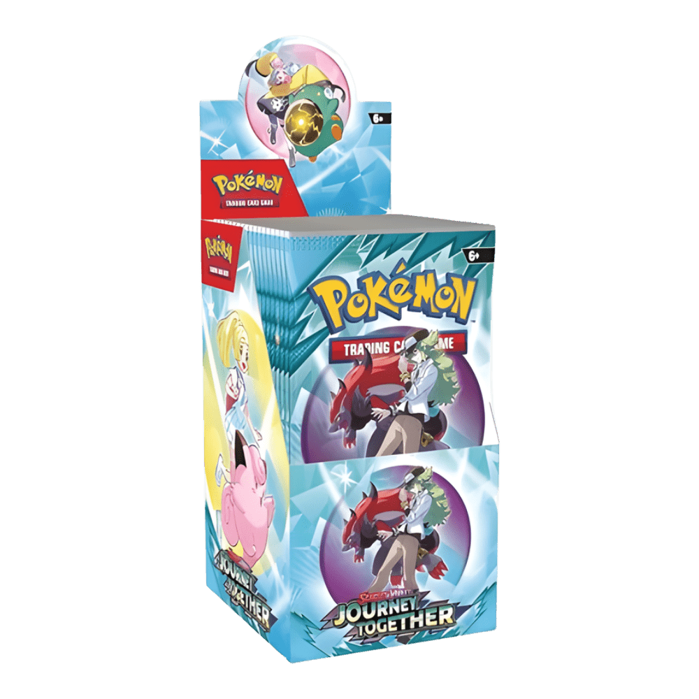 Pokémon TCG: Scarlet & Violet 9 – Journey Together - Half Booster Box - 18 Packs
