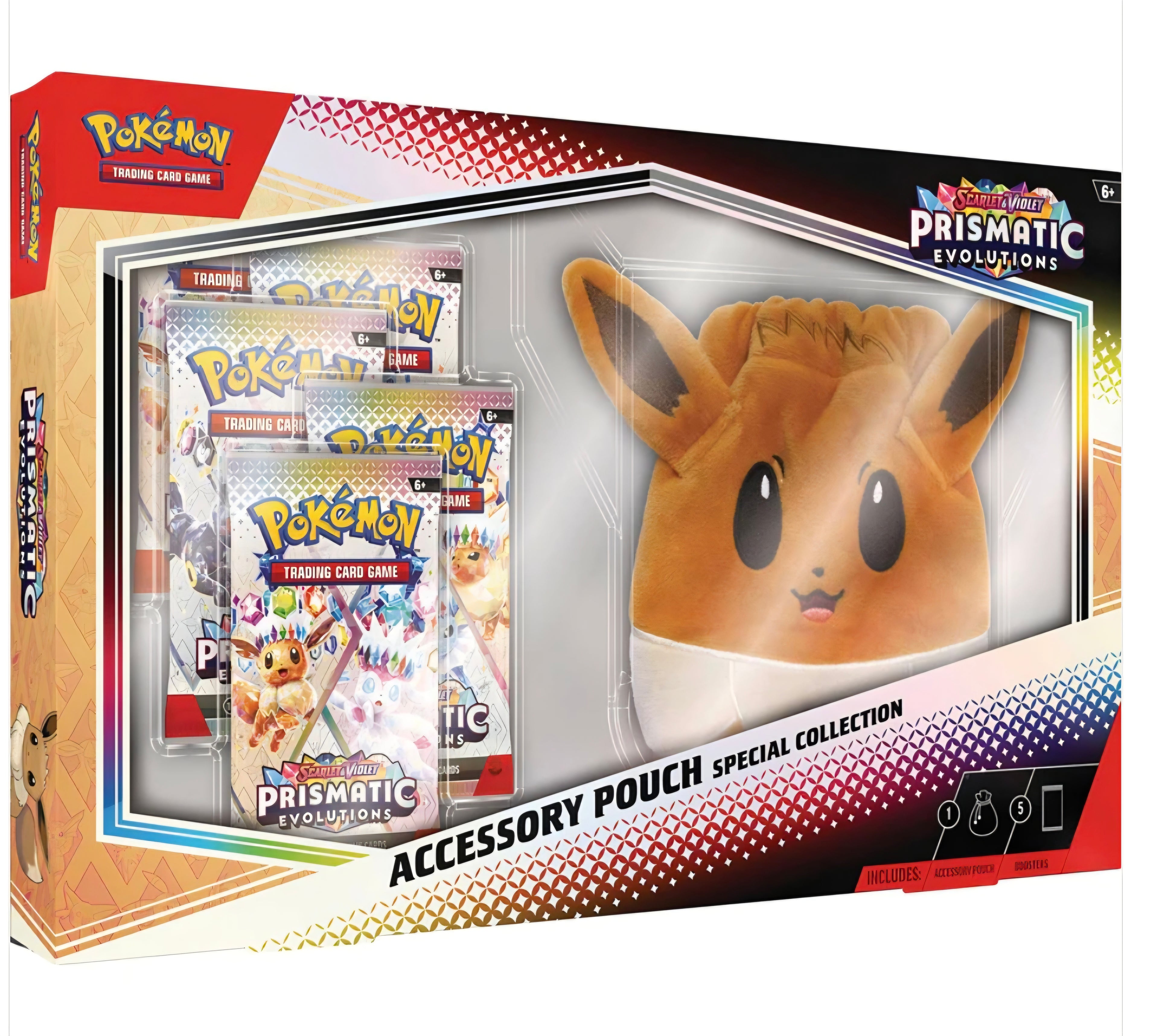 Pokémon TCG: Scarlet & Violet 8.5 – Prismatic Evolutions - Accessory Pouch Special Collection