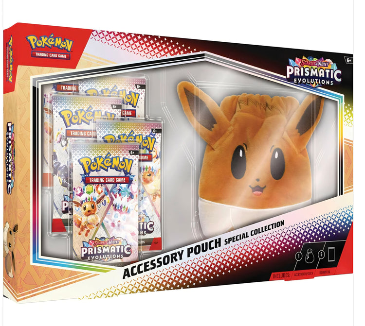 Pokémon TCG: Scarlet & Violet 8.5 – Prismatic Evolutions - Accessory Pouch Special Collection
