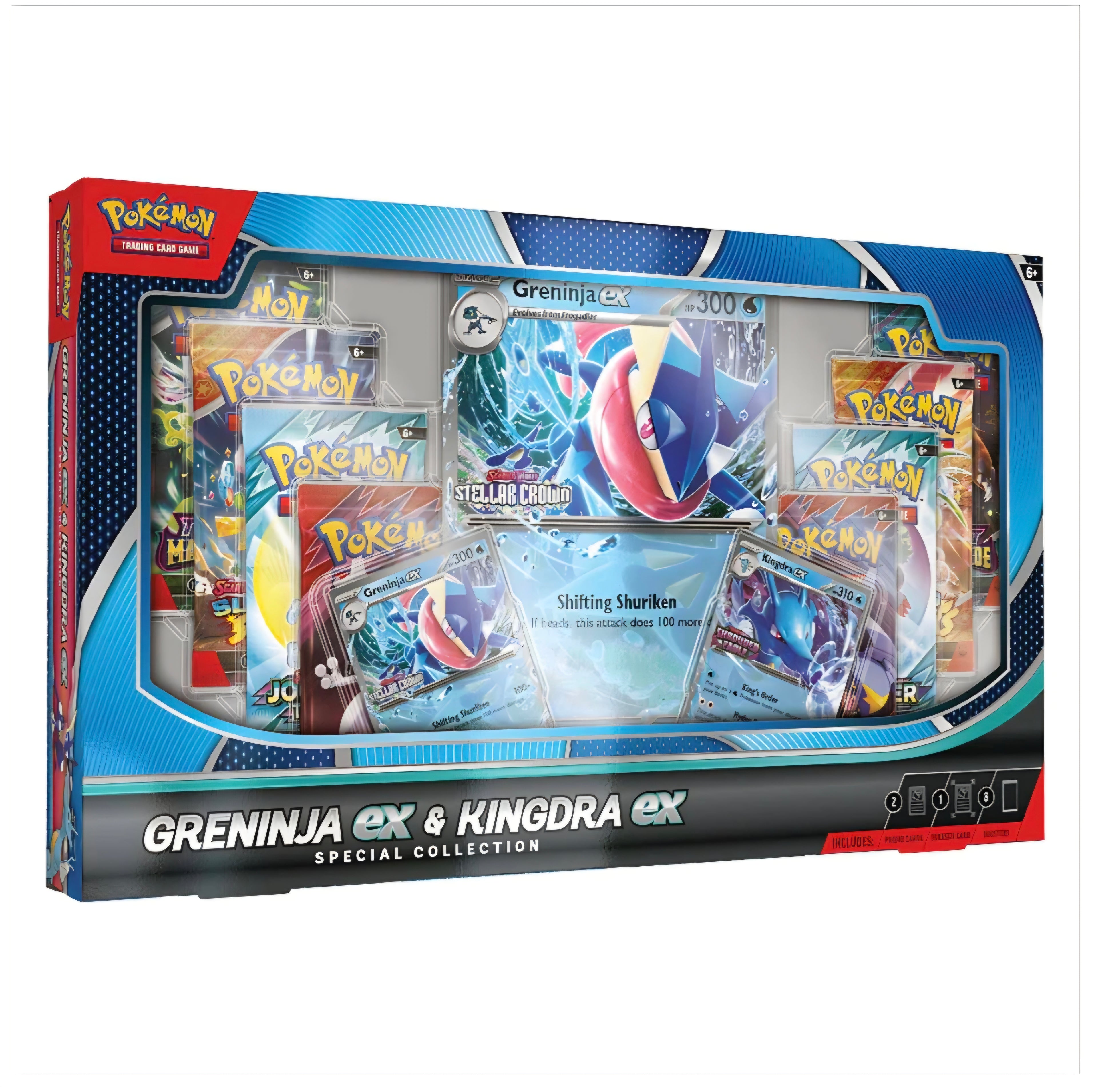 Pokémon TCG: Greninja ex/ Kingdra ex Special Collection (Retail Exclusive)
