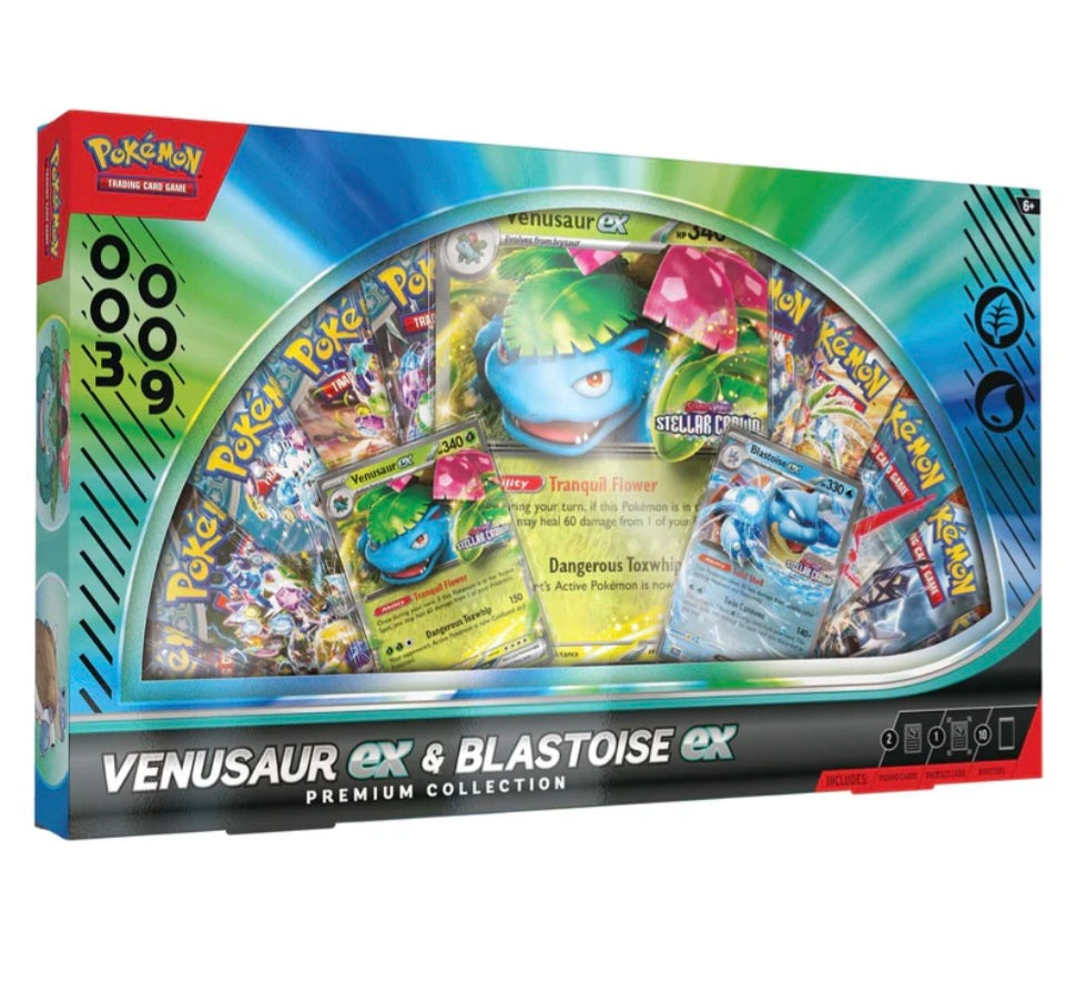 Pokémon TCG: Venusaur /Blastoise ex Premium Collection (H&I exclusive)